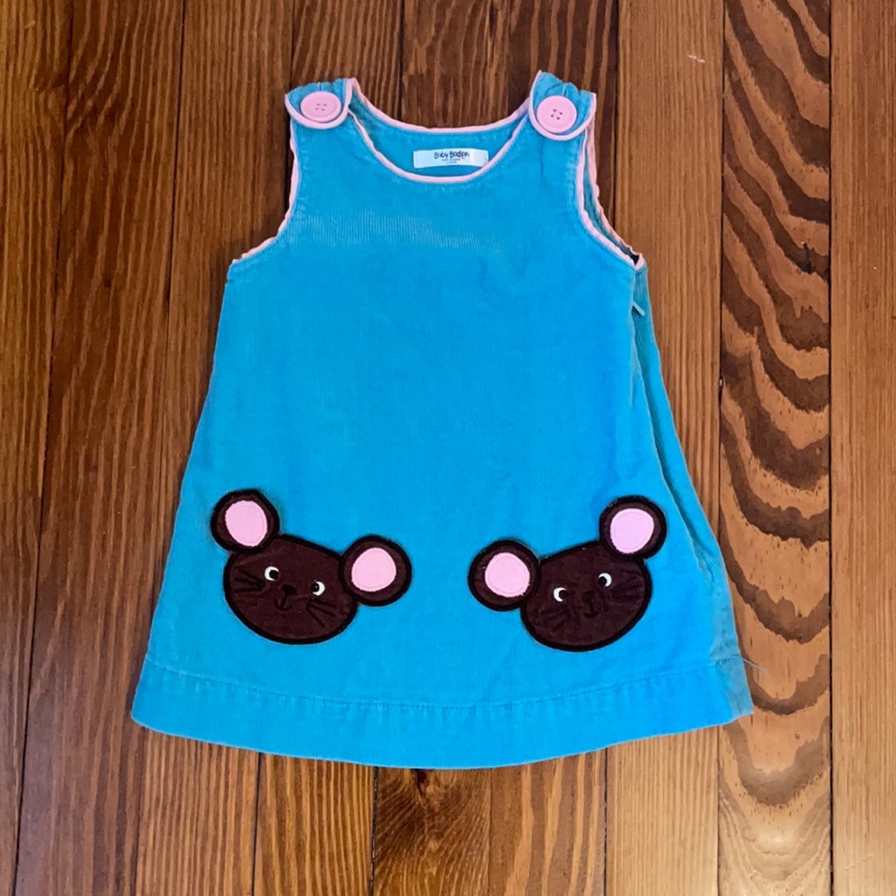Baby Boden Corduroy Mouse Jumper